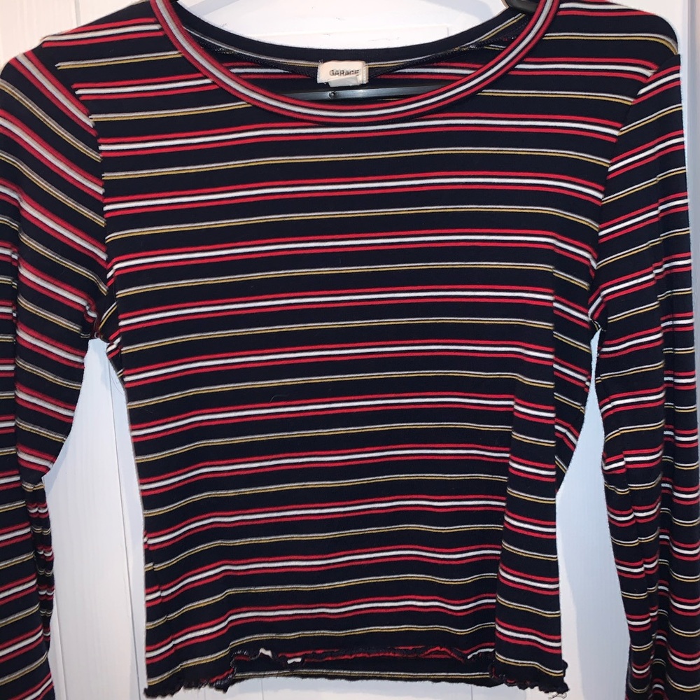 Long sleeves shirt with stripes